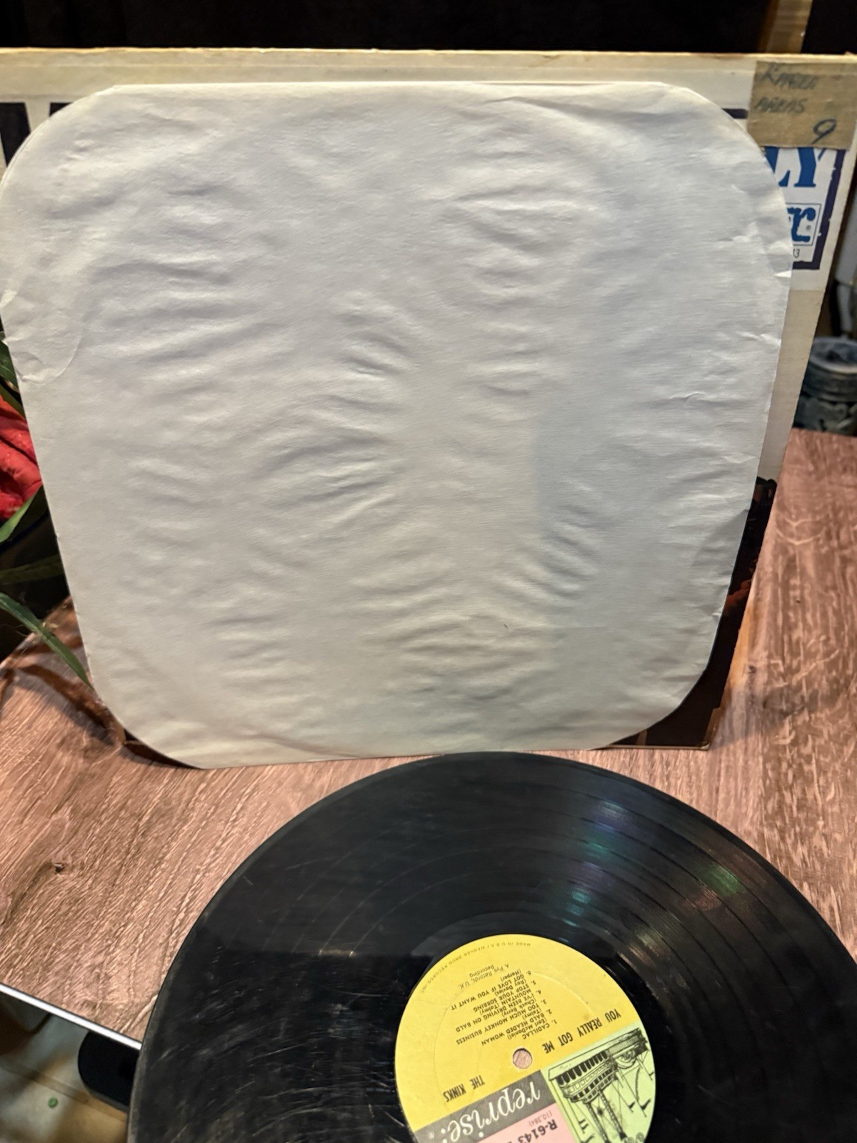 1965 The Kinks You Really Got Me Record 33 RPM 12″ Vinyl LP 33 RPM R-6143