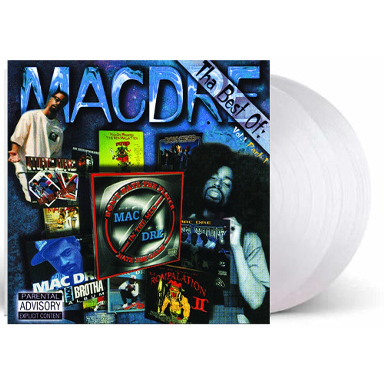 Mac Dre – Tha Best Of Mac Dre Vol 1 / Part 1 – Coke Bottle Clear Vinyl – New LP