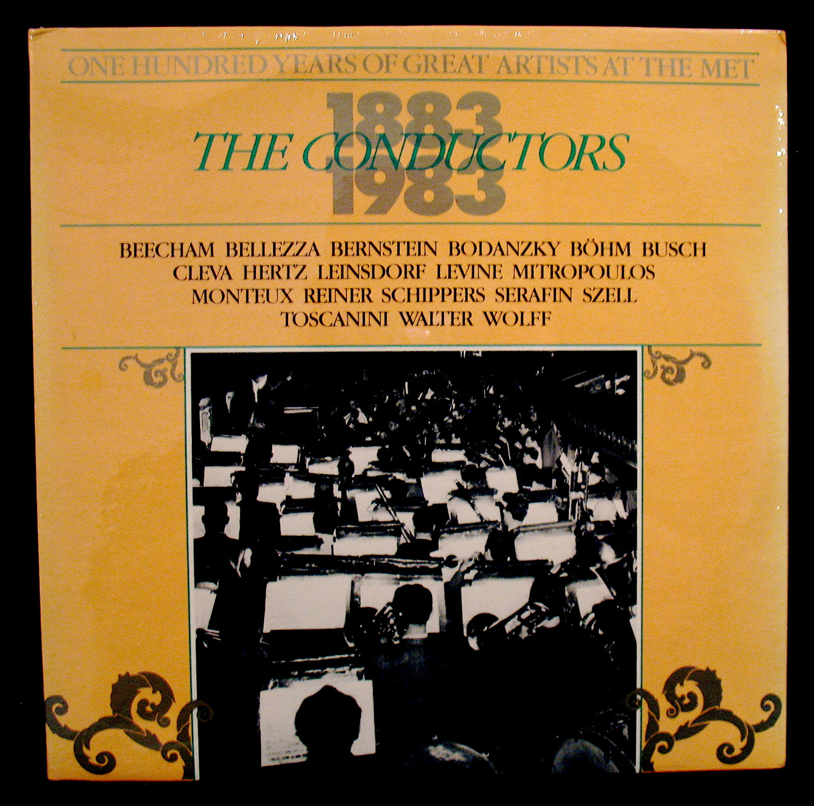 THE CONDUCTORS 1883-1993-One Hundred Years Of Great Artists-Sealed Double Album