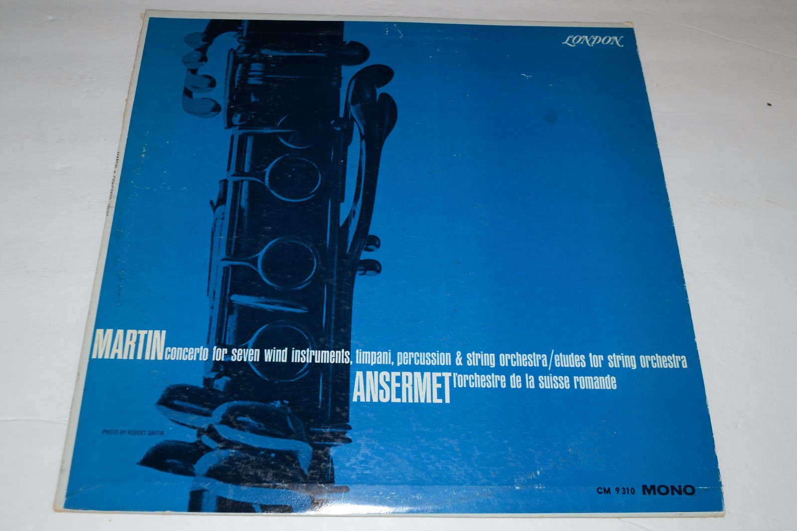 Martin~Concerto for Seven Wind Instruments~Etudes for String Orchestra~Ansermet