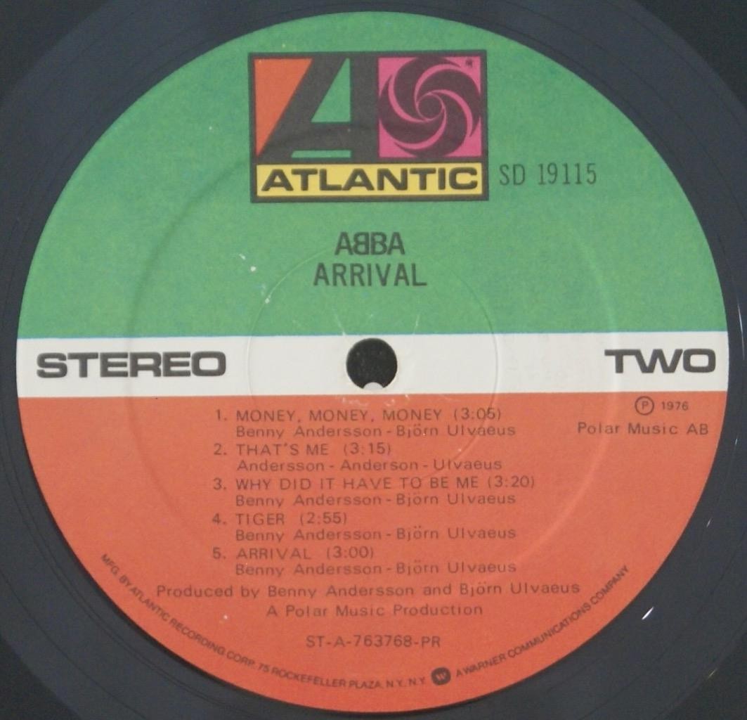 ABBA – ARRIVAL – POP DISCO VINYL LP
