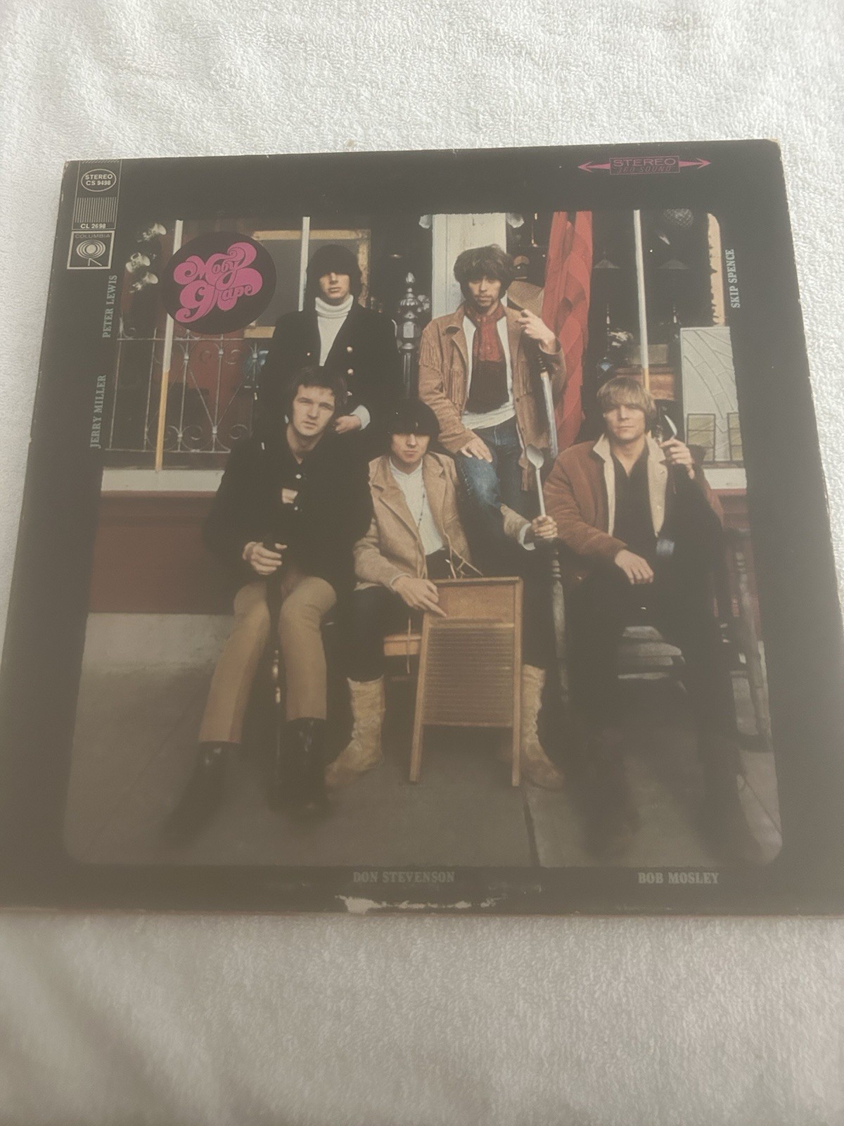 Moby Grape – Self Titled LP (1967) Columbia CS9498