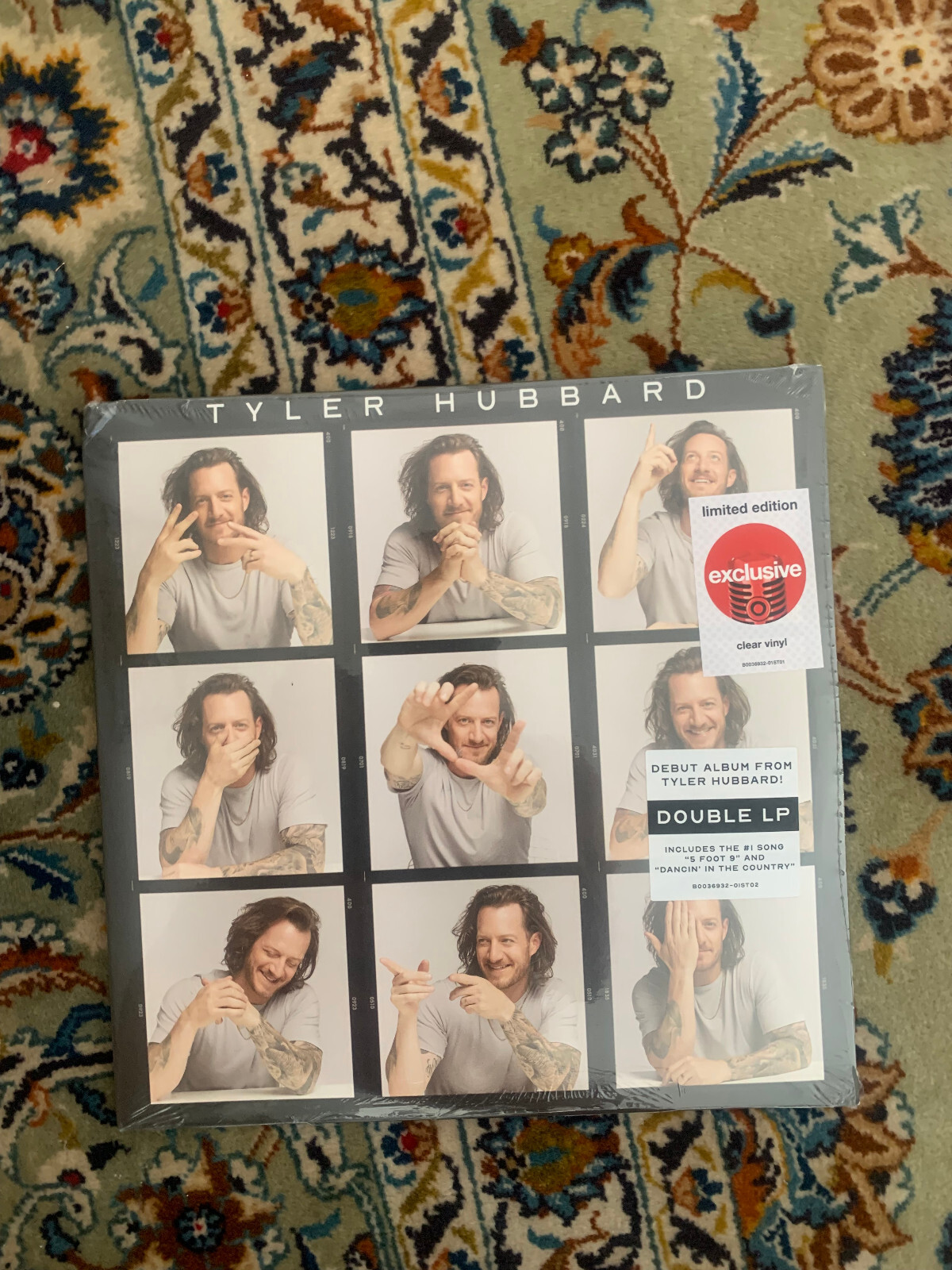 Tyler Hubbard – Tyler Hubbard (Vinyl) Target Exclusive Clear, New, Double LP
