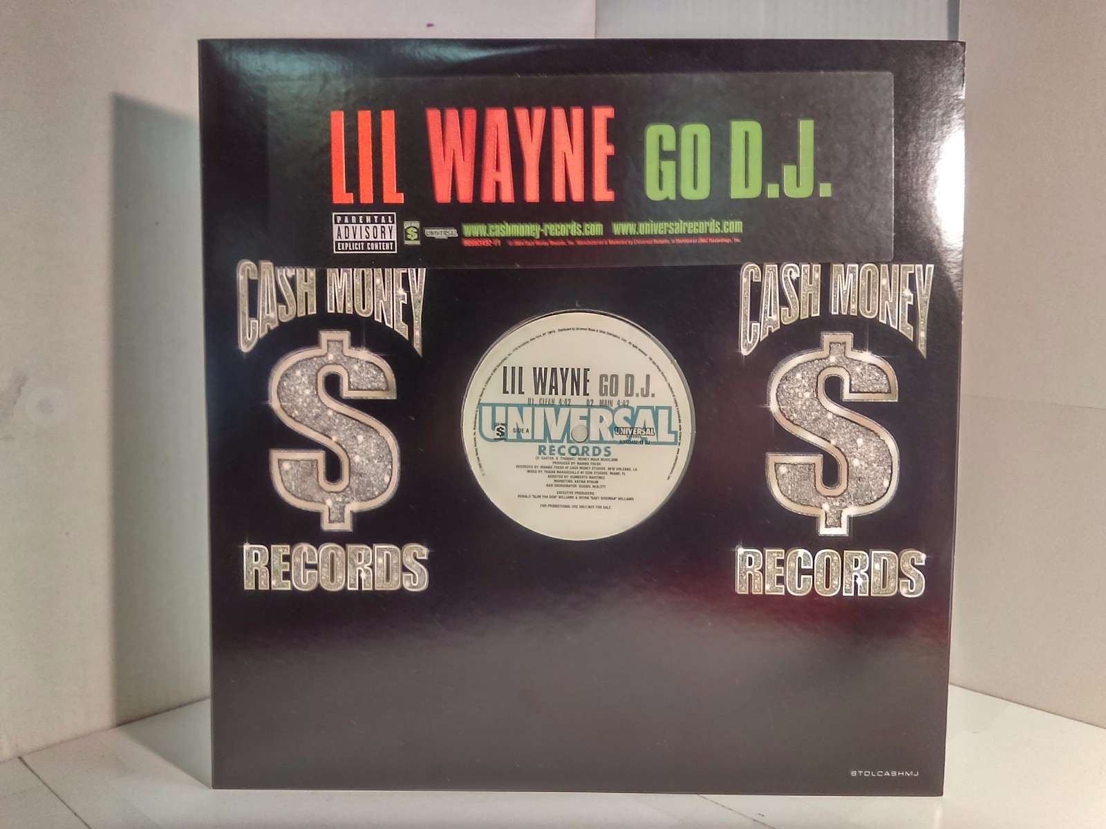 Go DJ [Single] by Lil Wayne (Vinyl, Sep-2004, Universal Records USA)