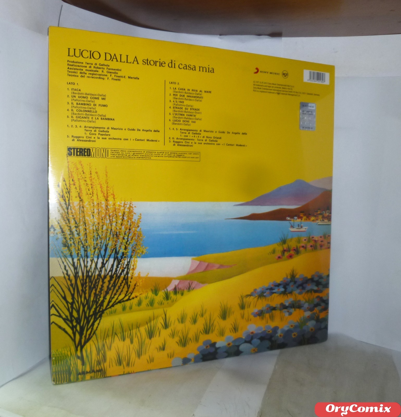 Lucio Dalla – Storie Di Casa Mia – Vinyl Editorial LP 12″ Inches Sealed