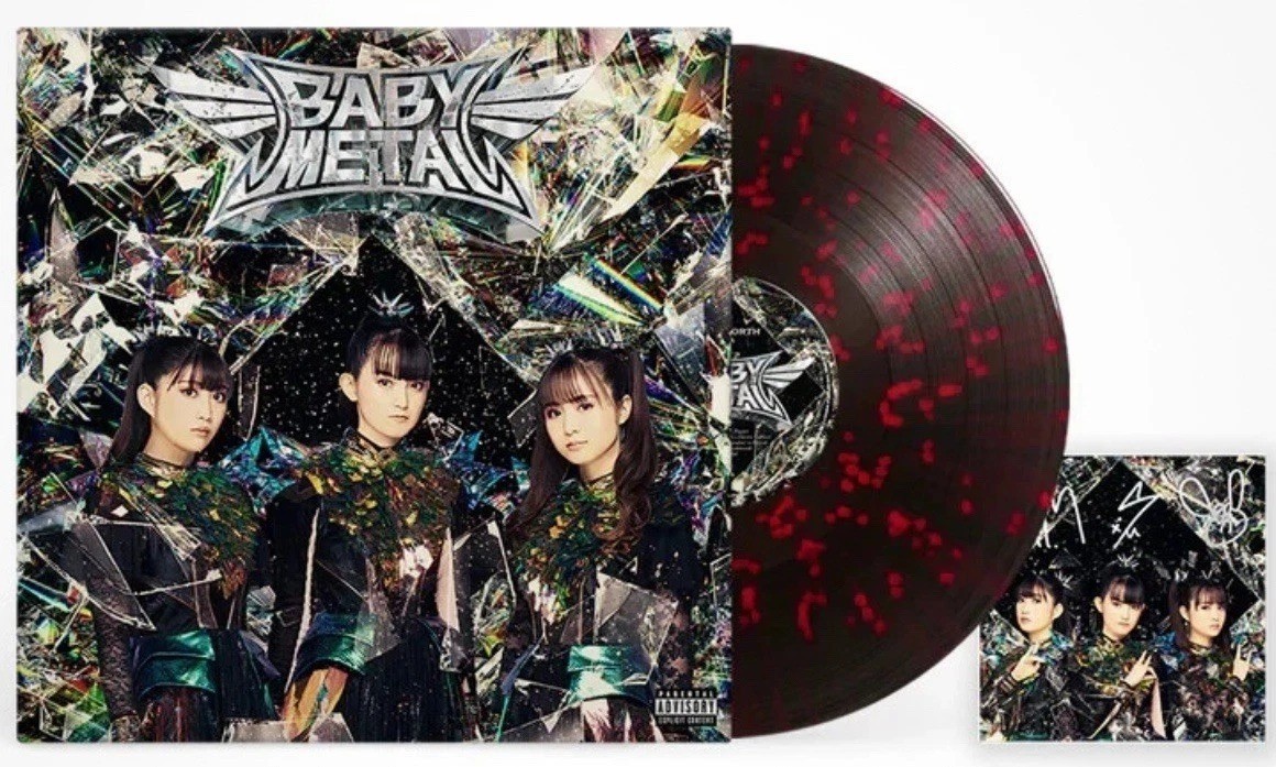 BABYMETAL – Metal Forth LP Black w/ Red Splatter Limited Edition Vinyl New