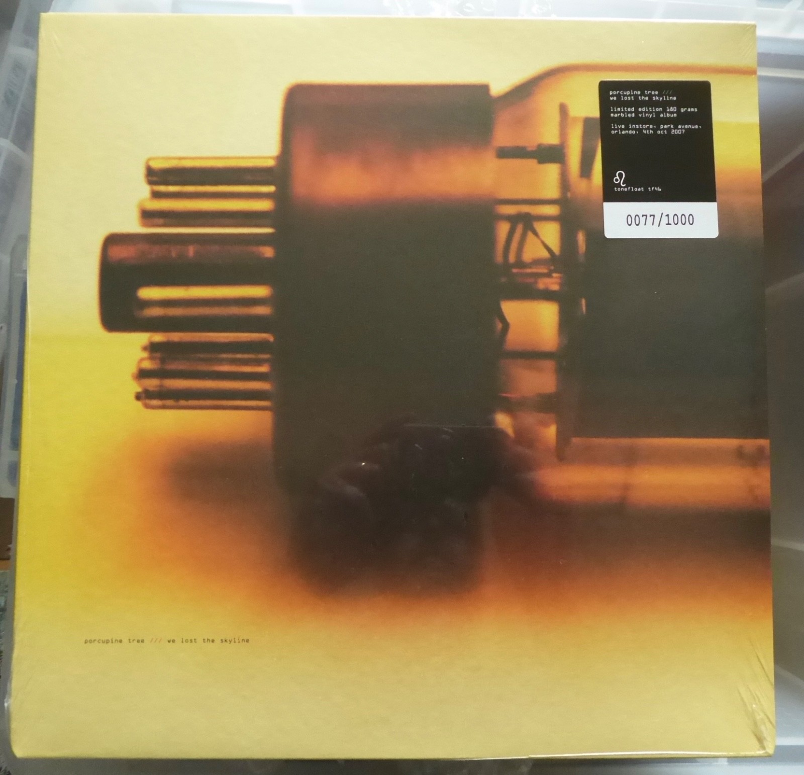 Porcupine Tree – We Lost The Skyline – Orange Vinyl lp 2008 Sealed/New