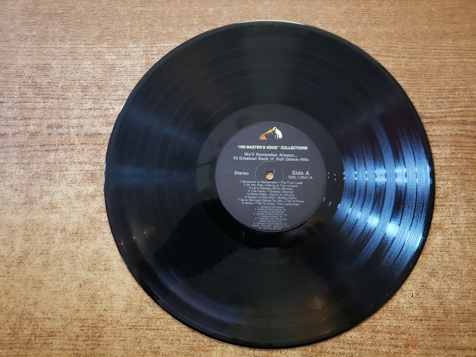 1982 EXCELLENT Various-We’ll Remember Always…15 Greatest Rock HITS 0541 LP33