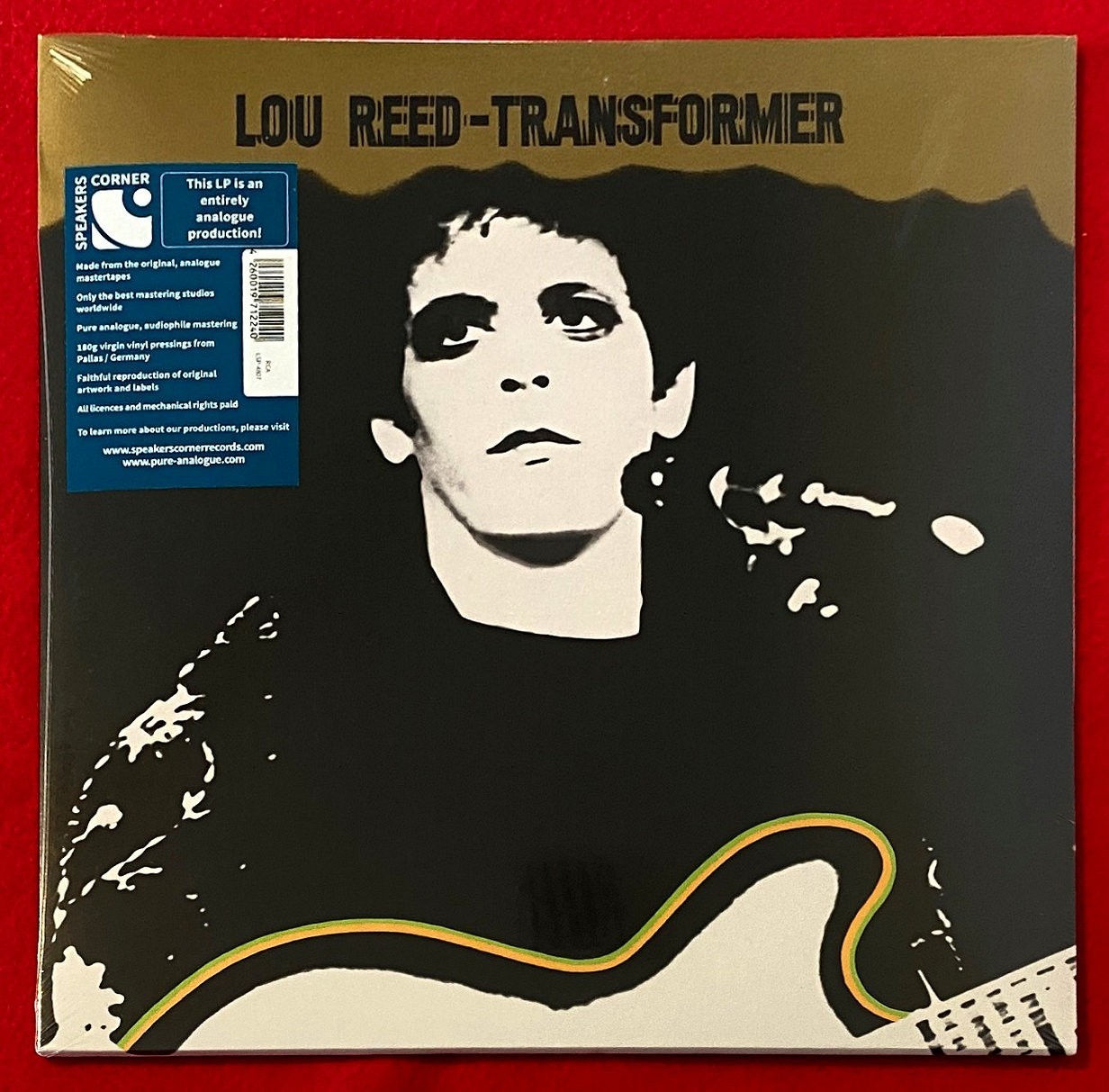 Lou Reed – Transformer – SEALED – Audiophile Vinyl LP