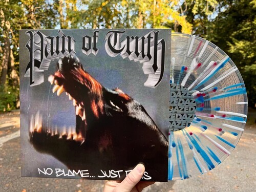 Pain of Truth – No Blame Just Facts – Red/Blue [New 12″ Vinyl] Blue, Clear Vinyl