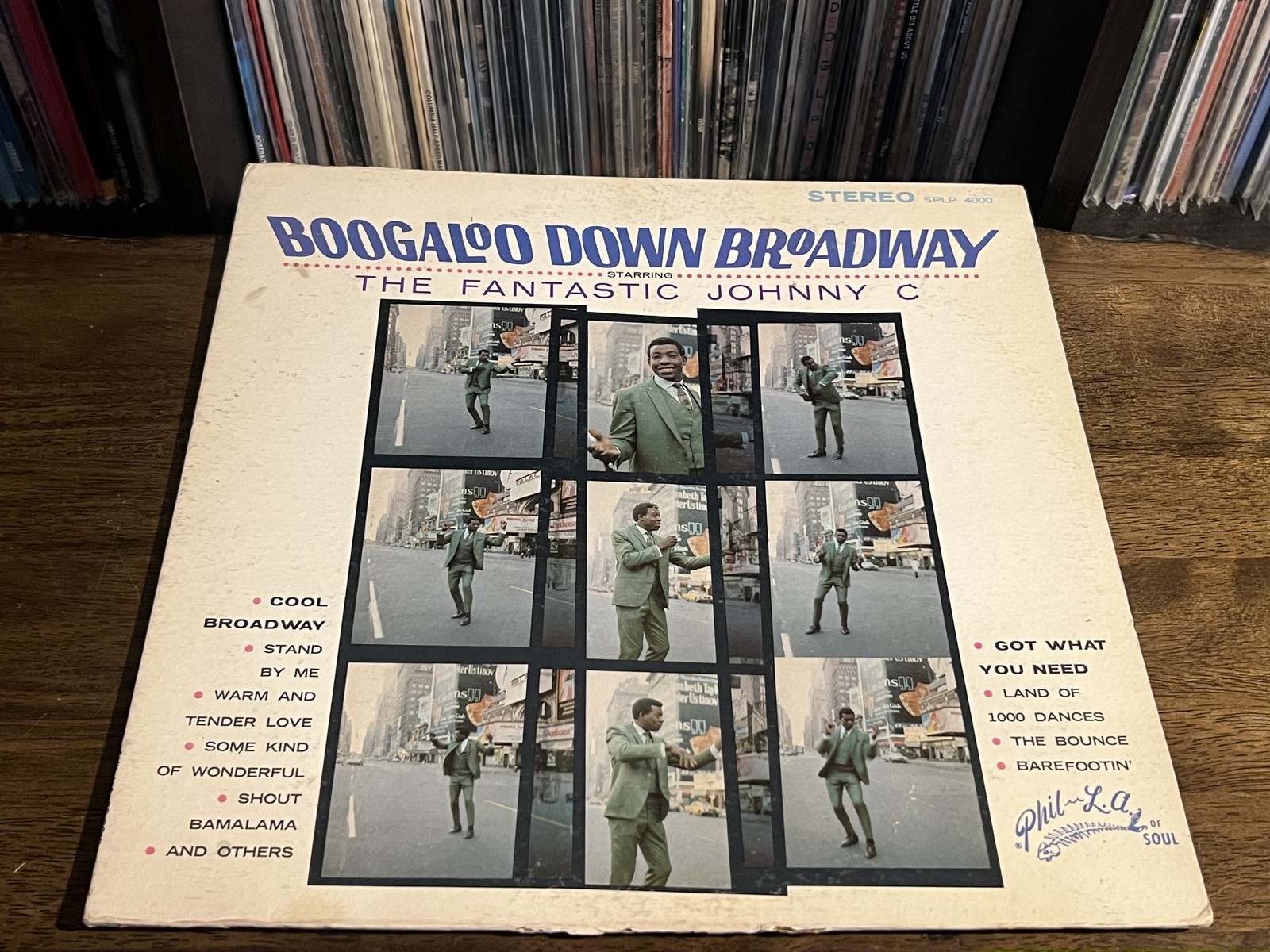 The Fantastic Johnny C – Boogaloo Down Broadway (LP, Album) (Good Plus (G+)) – 3