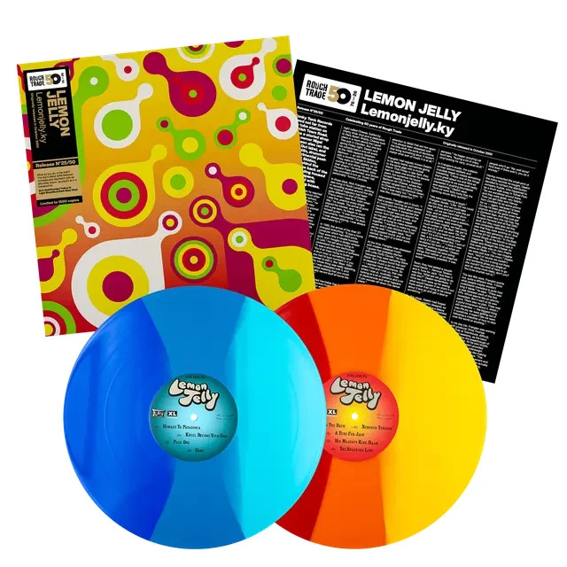 Lemon Jelly – Lemonjelly.ky ROUGH TRADE 50 ANNNIVERSARY Edition Color Vinyl 2xLP