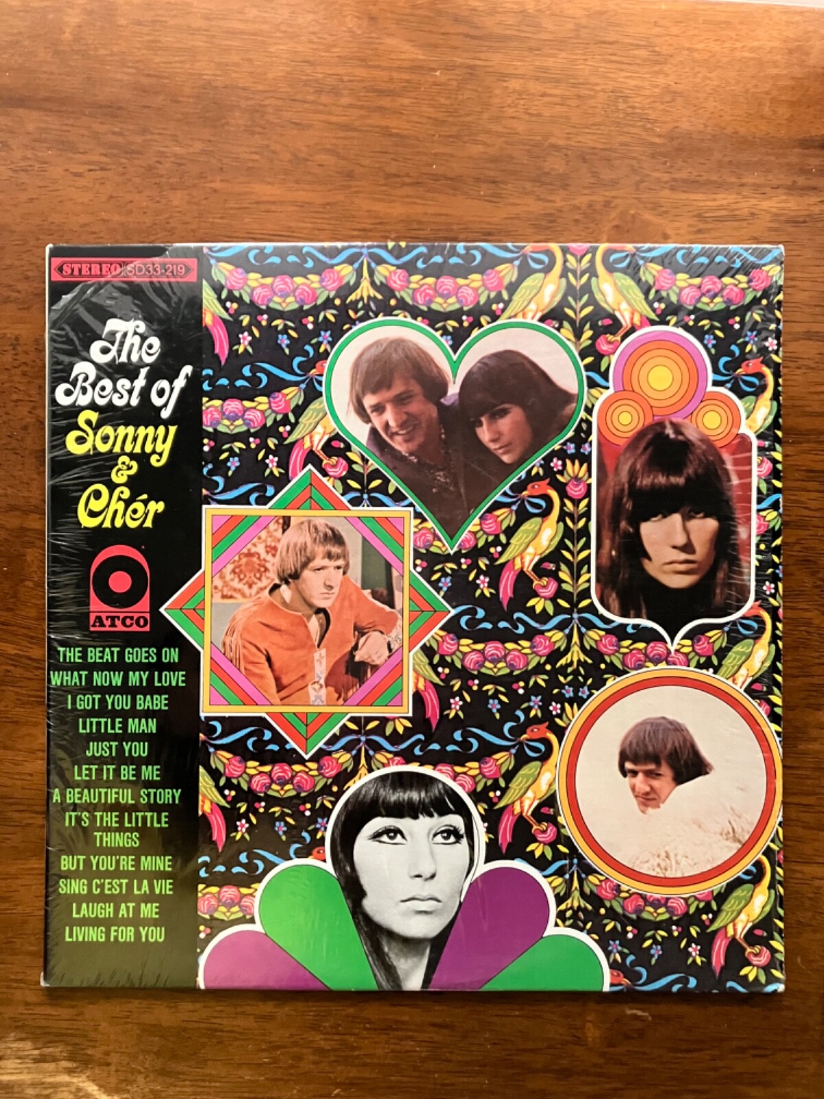 BEST OF SONNY & CHER ( ’67) NM/NM Shrink Wrap ! Original ATCO Inner Sleeve !