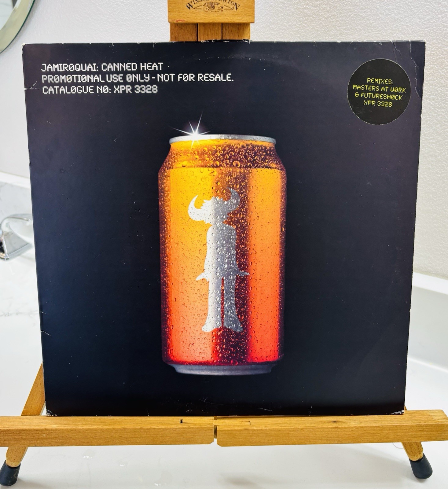 JAMIROQUAI: Canned Heat 12” UK Promo Copy W/ Hype Sticker EX condition XPR 3328