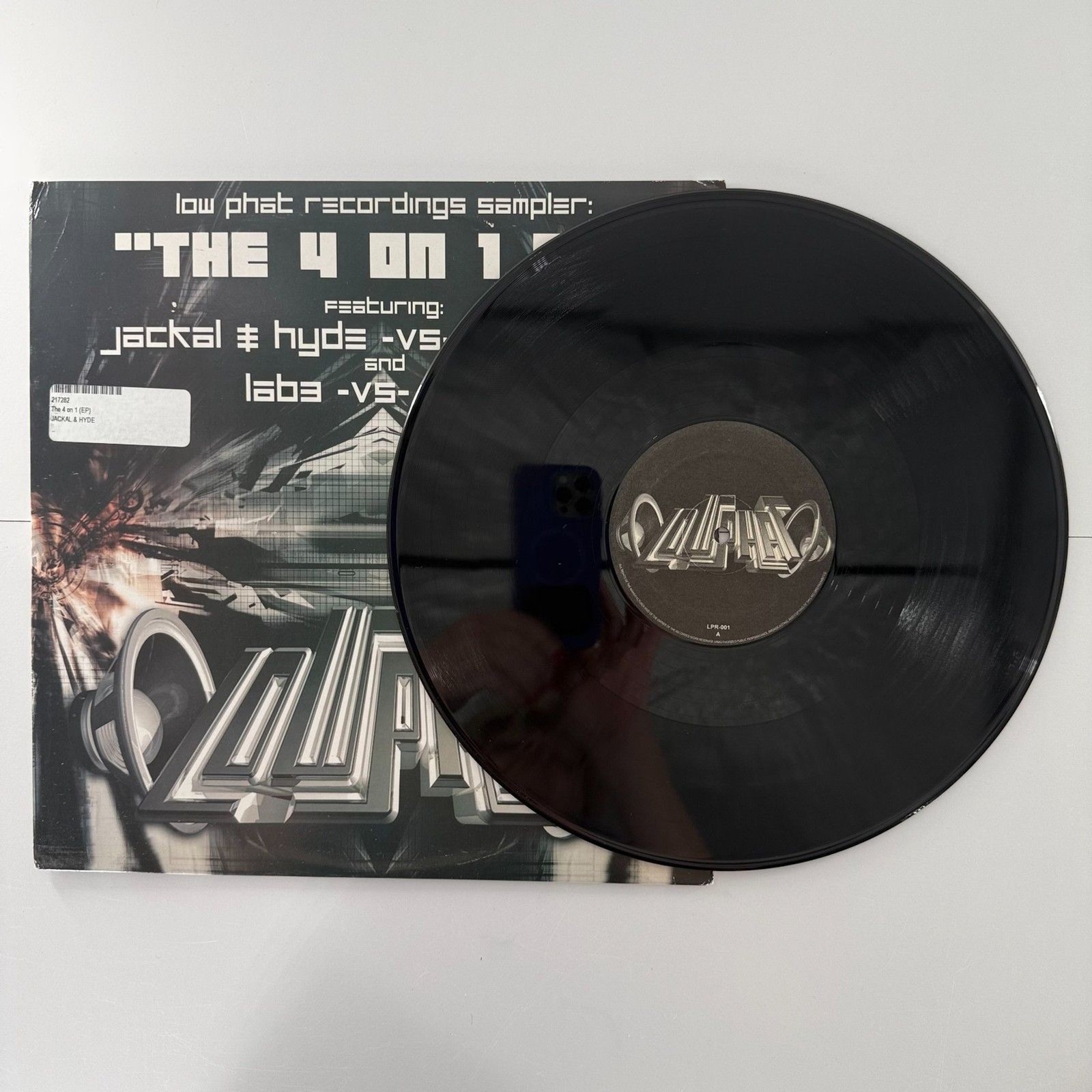 Jackal & Hyde Dave Berg Lab3 Dijon 4 On 1 EP 12” Vinyl Electro Breakbeat #71