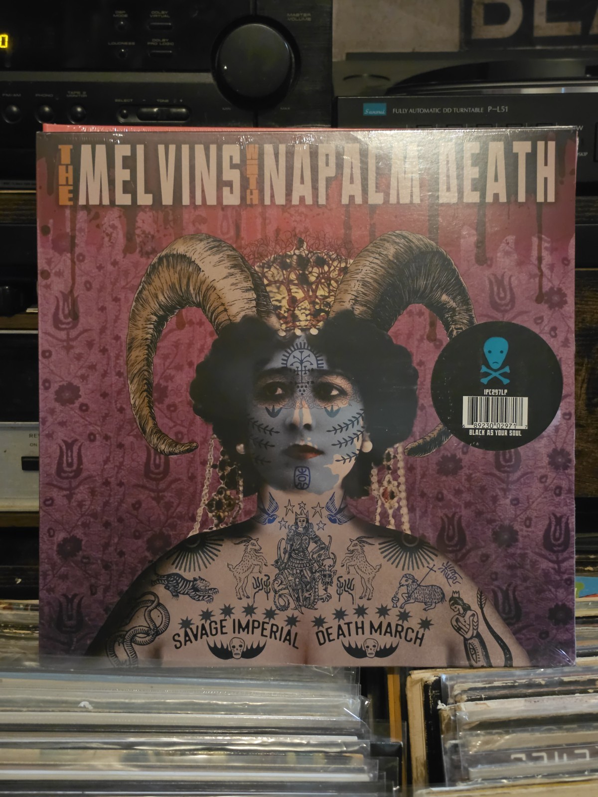 The Melvins With Napalm Death – Savage Imperial Death March (LP)