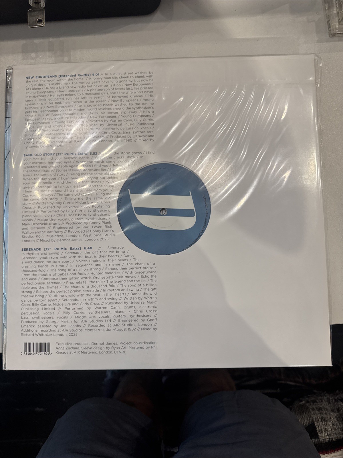 Ultravox The Re-Mixes RSD 2026 VINYL BRAND NEW