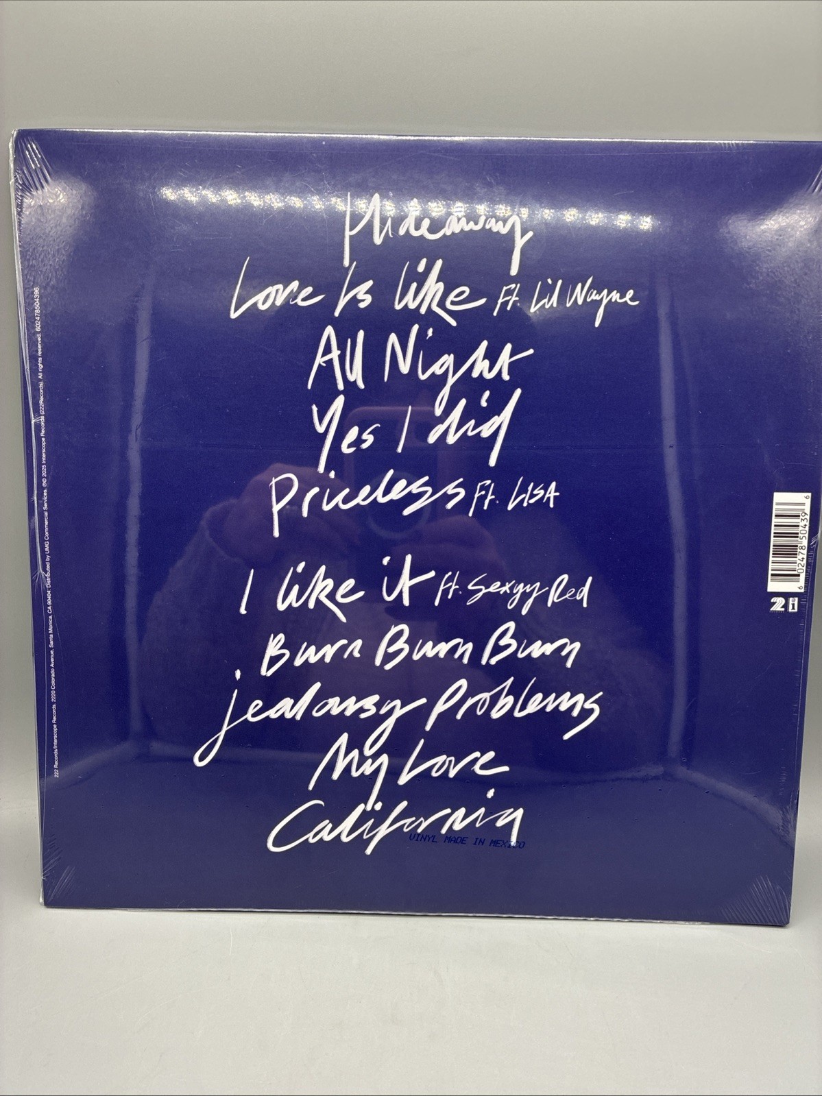 Maroon 5 – LOVE IS LIKE Limited Bubblegum Pink Colored Vinyl LP + Poster SEALED