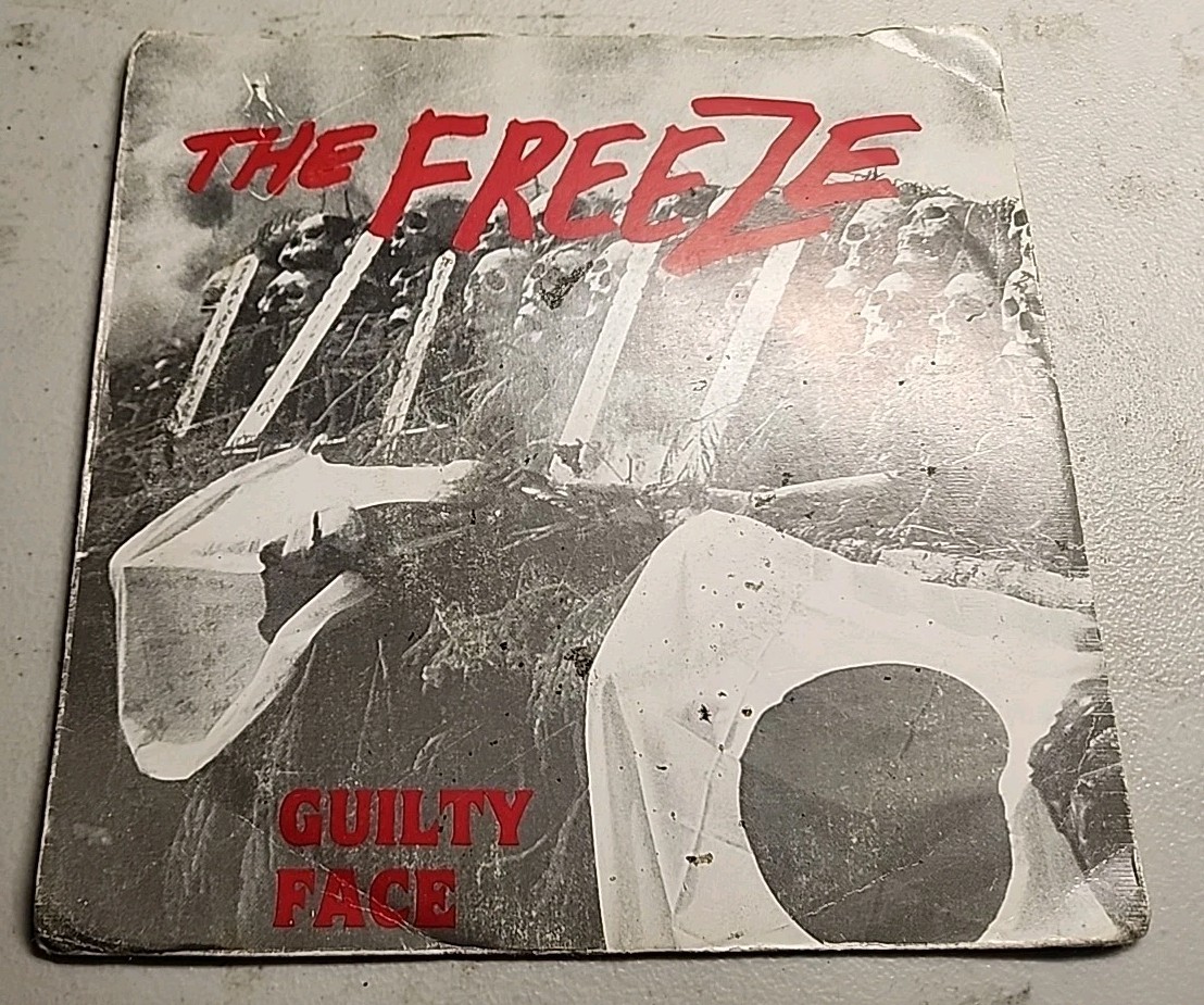 The Freeze Guilty Face 7″ Record 1982