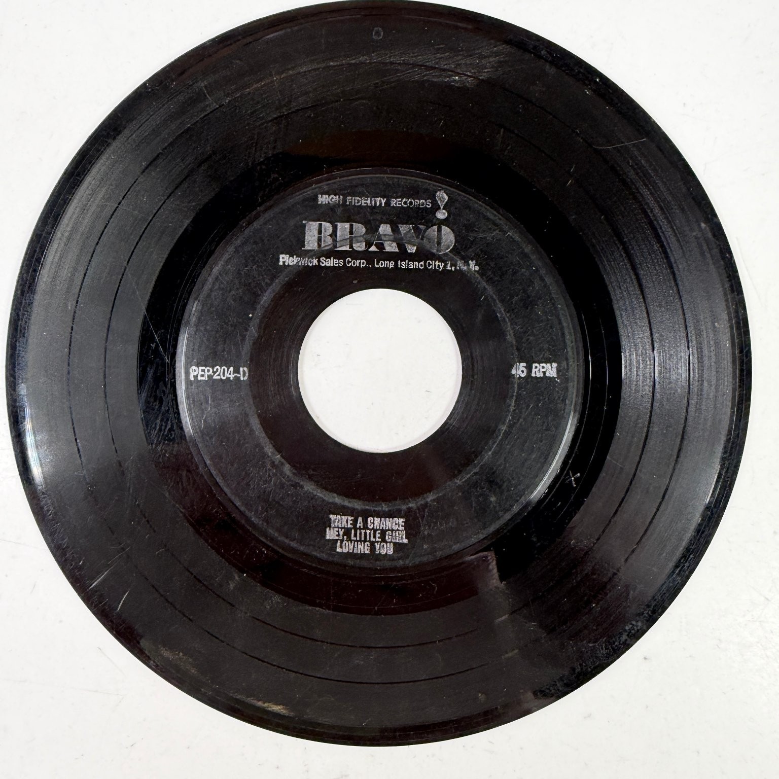 Various Artists – Solid Gold Hits Part 2 EP 1959 Bravo Pop Rock 45 RPM
