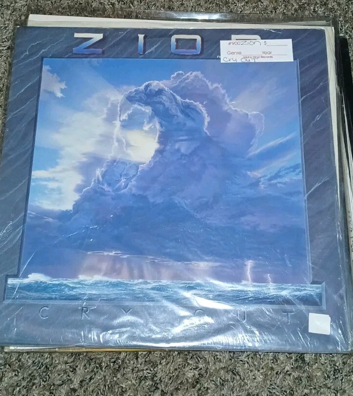 Zion Cry Out LP Rare Private Christian Hard Rock Metal 1987 SEALED