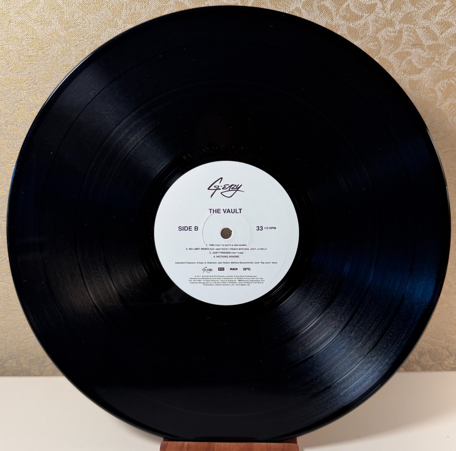 G-Eazy The Vault (Vinyl) – OPEN Minor Sleeve Damage
