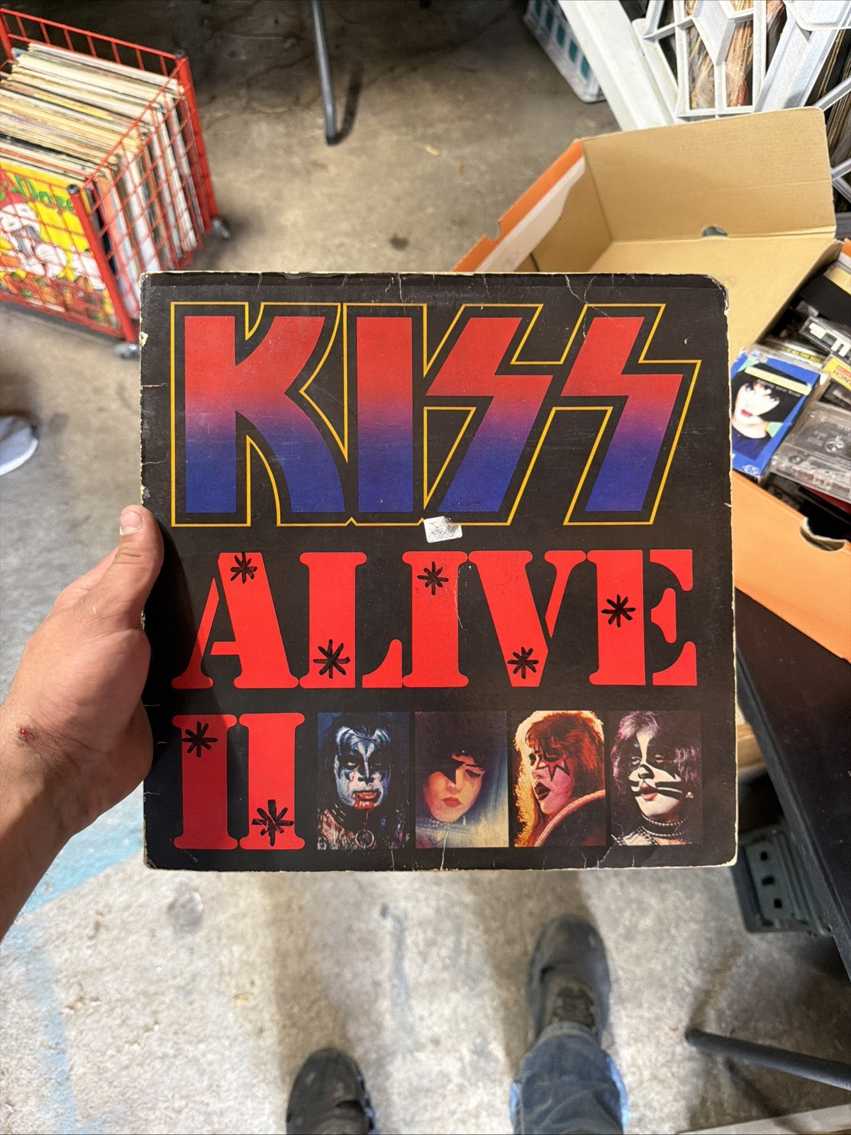 KISS Alive II Vinyl LP 1977 Casablanca NBLP-7076 Double Album Gatefold 2LP 33RPM