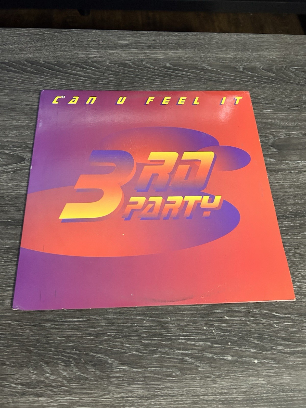 3rd Party – Can U Feel It EX/VG+ 1996 Ultrasonic Clean Vinyl Hip-Hop