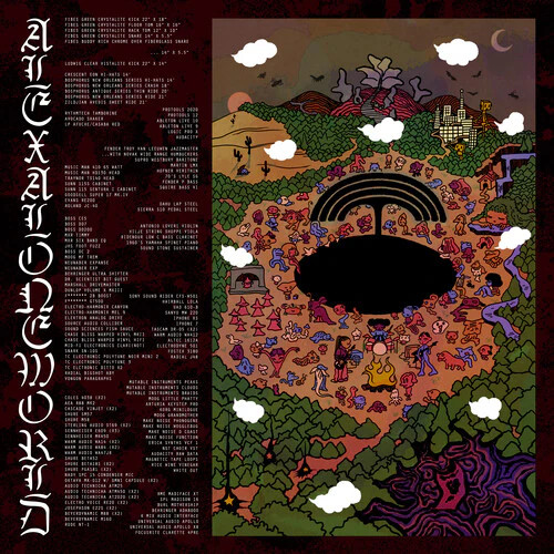 Alexalone – Alexaloneworld – Burgundy Black Swirl – Vinyl Record