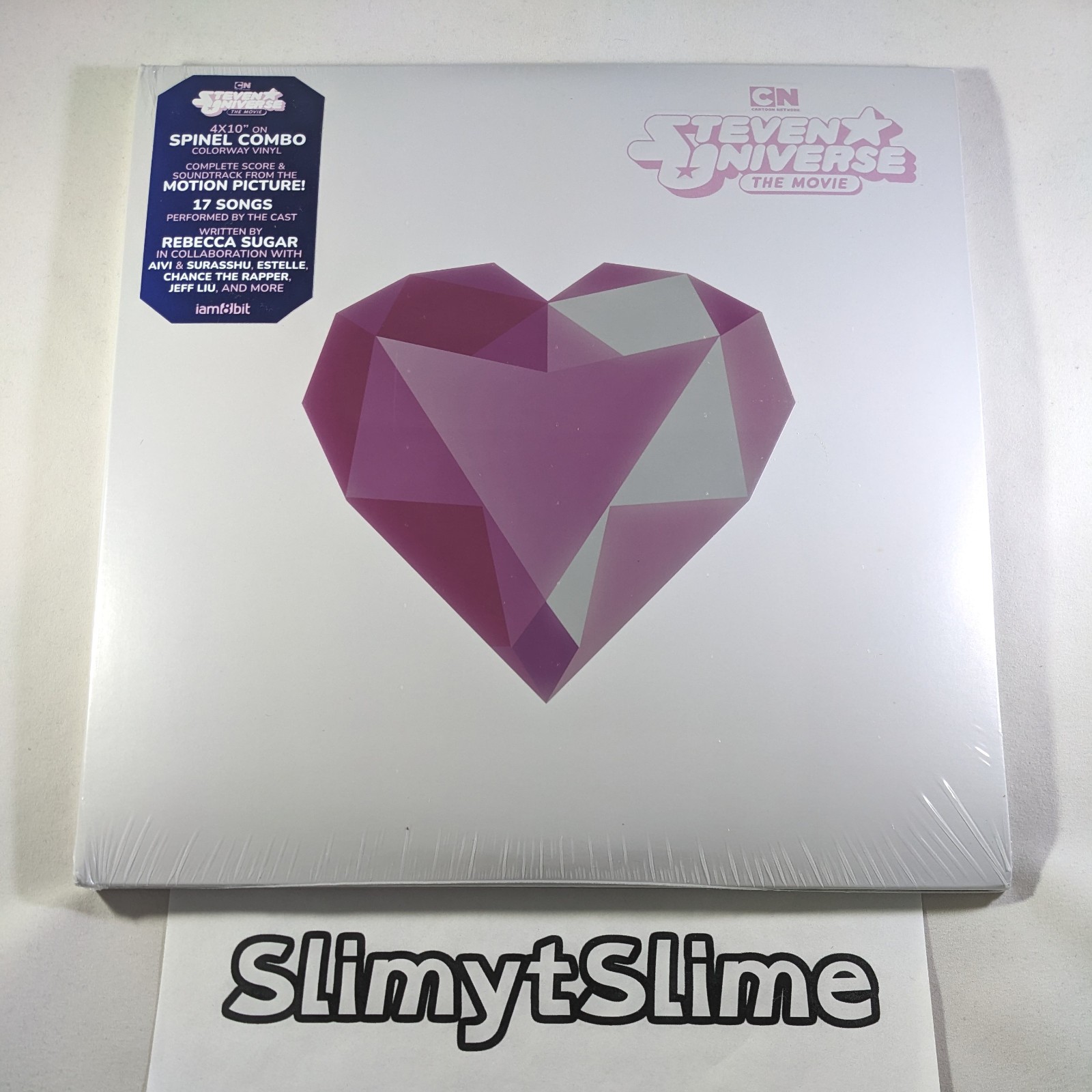 Steven Universe The Movie Soundtrack Vinyl Record 4×10″ Set iam8bit Variant NEW!