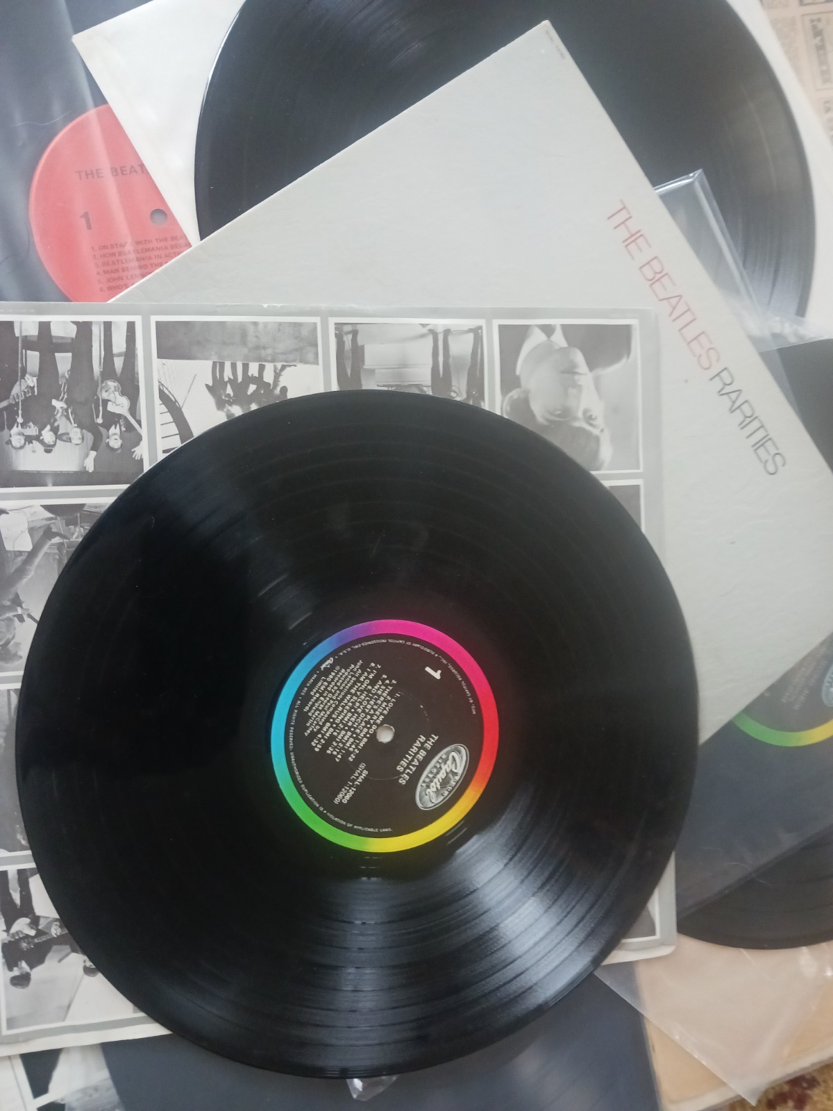 Beatles vinyl lot x 4 * Yesterday and Today * Rarities * Second * Story * VG+EX
