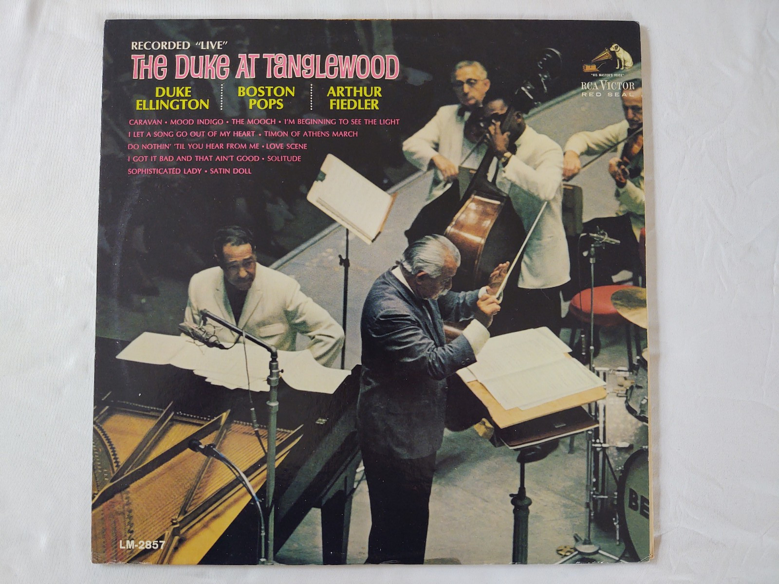 Duke Ellington/Arthur Fiedler/Boston Pops – The Duke At Tanglewood LP 1966 EX/EX