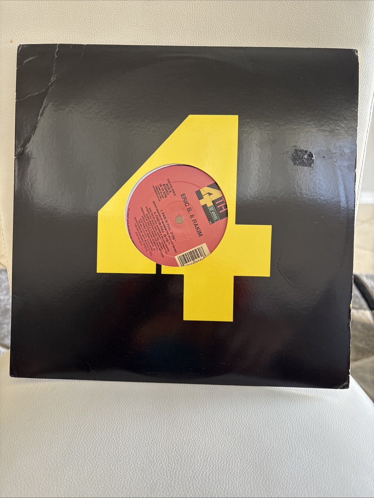ERIC B. & RAKIM – ERIC B. Paid In Full/Move The Crowd 12″ Vinyl Single 1986