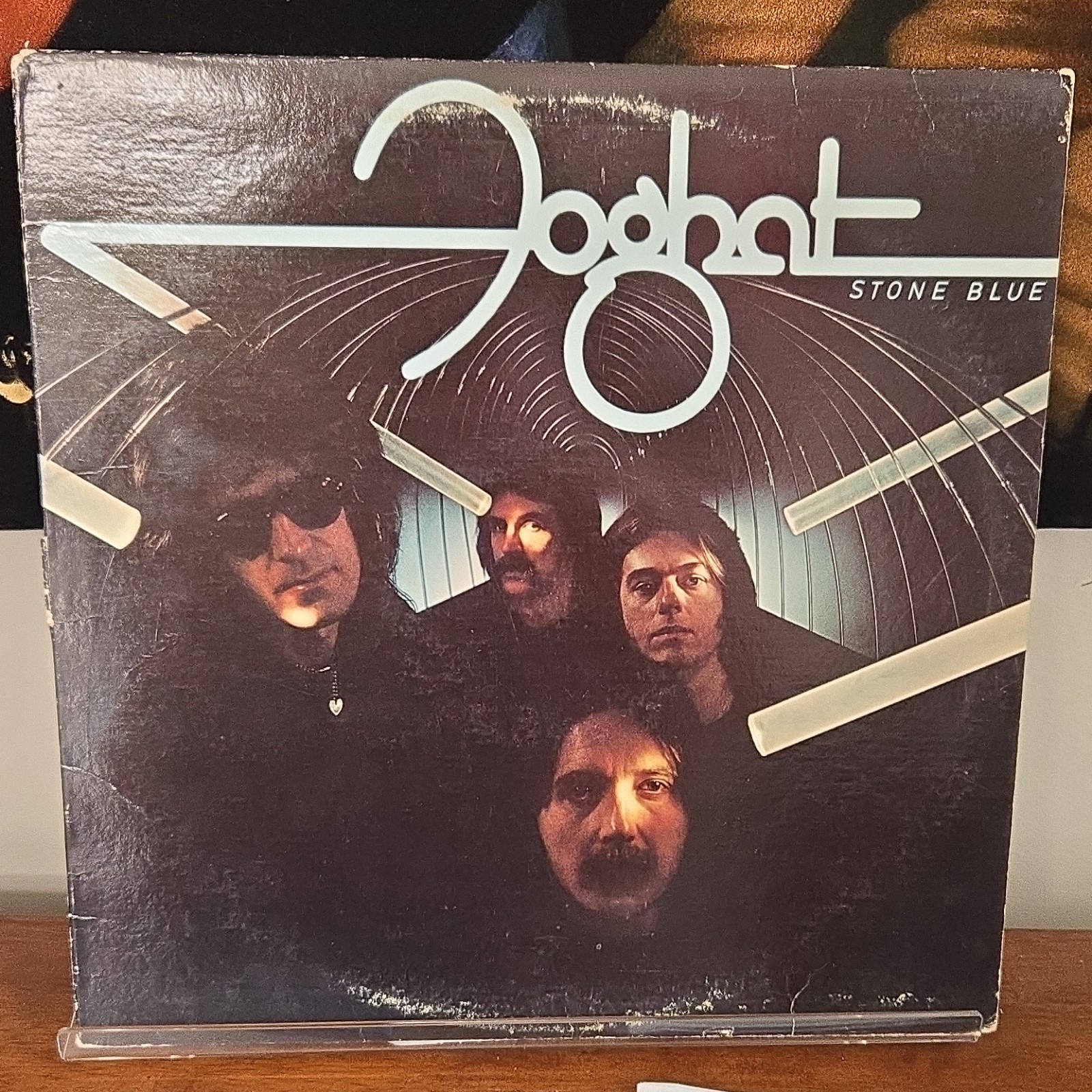 Foghat Stone Blue Bearsville Vinyl LP Record VG 12″ 33 RPM Rock Classic 1978