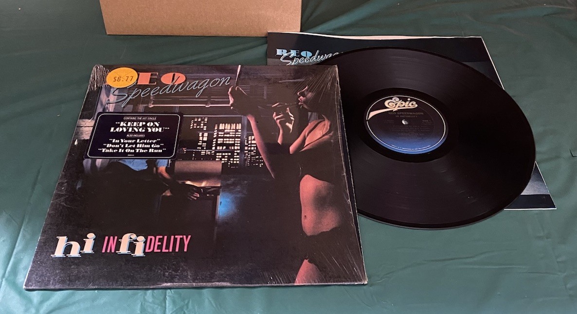 REO Speedwagon- Hi Infidelity- 1980 US First Pressing FE 36844 KENDUN In Shrink