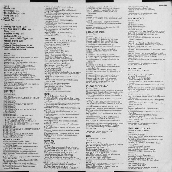 Tommy Roe – 12 In A Roe A Collection Of Tommy Roe’s Greatest Hits (LP) (Very Goo