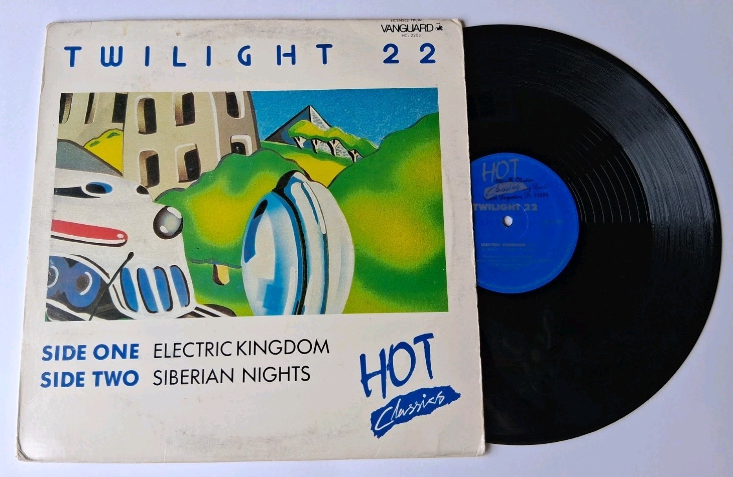 Twilight 22 – Electric Kingdom / Siberian Nights 12″ Reissue – 1989 Hot Classics