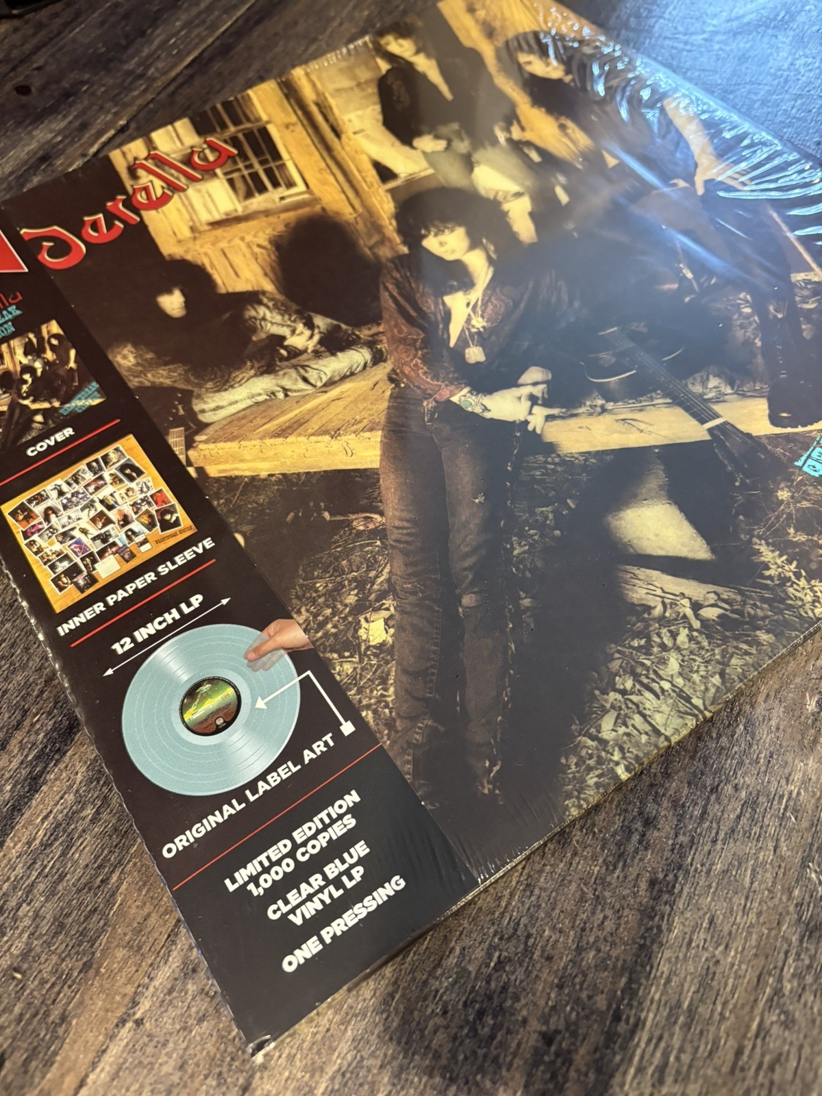 Cinderella – Heartbreak Station Clear Blue Vinyl 2020 record store day rsd