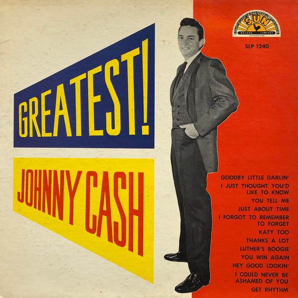 Johnny Cash – Greatest! (LP) (Good Plus (G+)) – 4267937115
