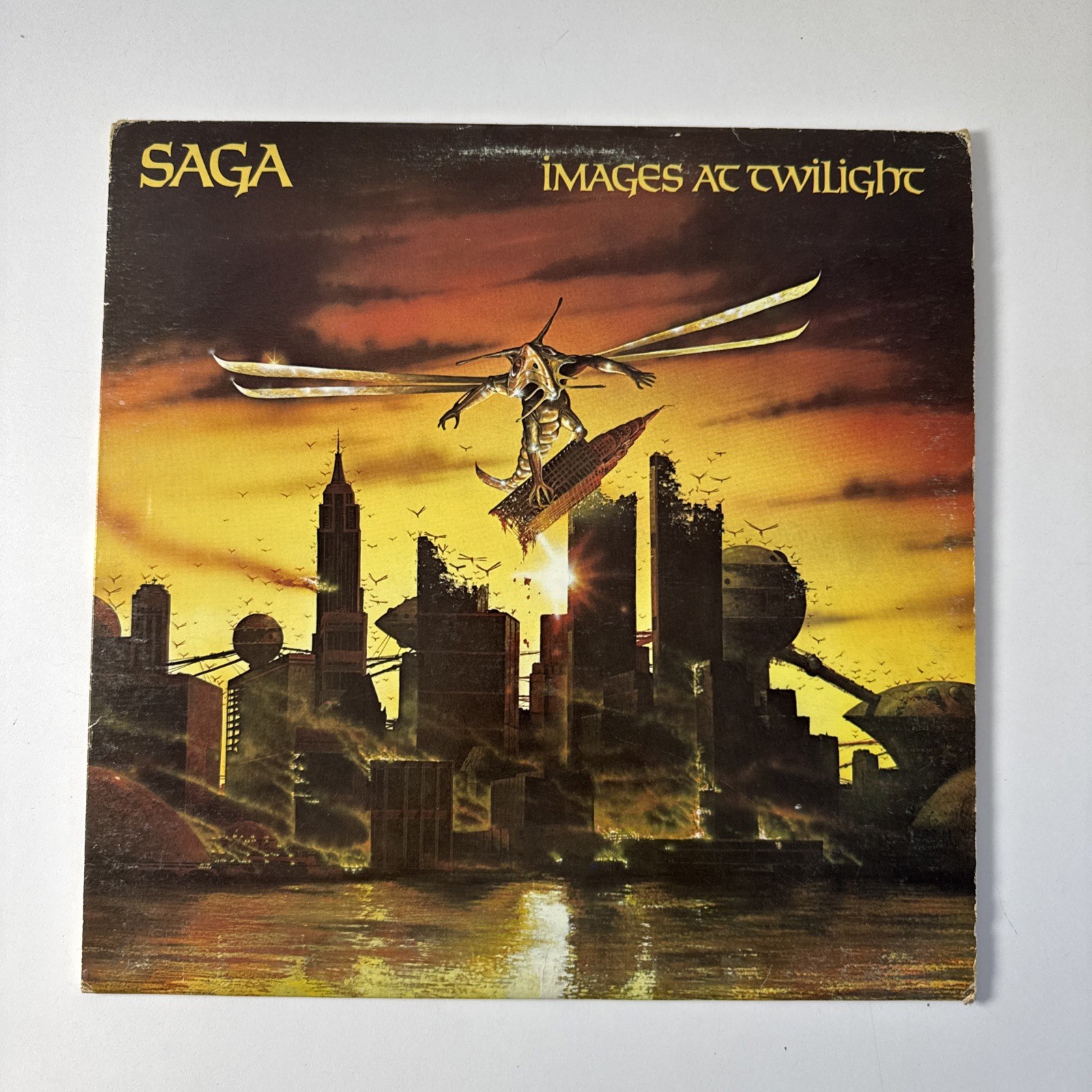SAGA Images At Twilight Original CANADA Pressing LP from 1981 2424 202