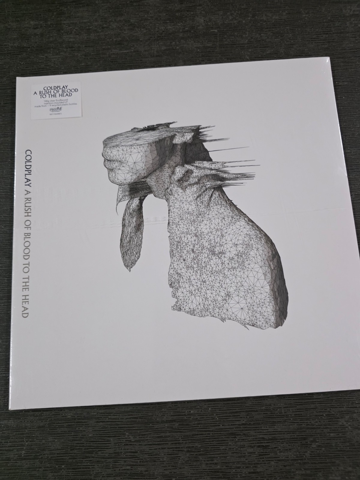 Coldplay. A Rush of Blood To The Head. NEW SEALED Clear Colored 140g Vinyl LP