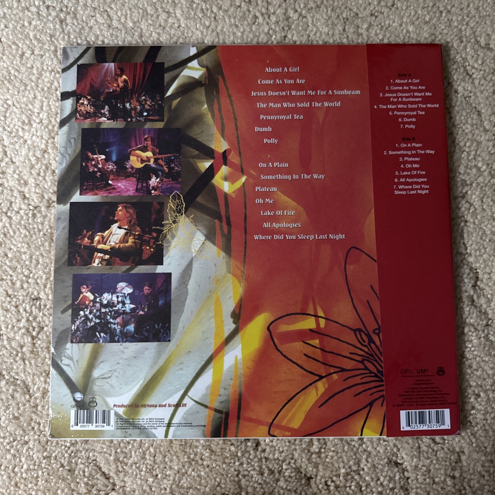 Nirvana MTV Unplugged (Target Exclusive, Vinyl LP Record)