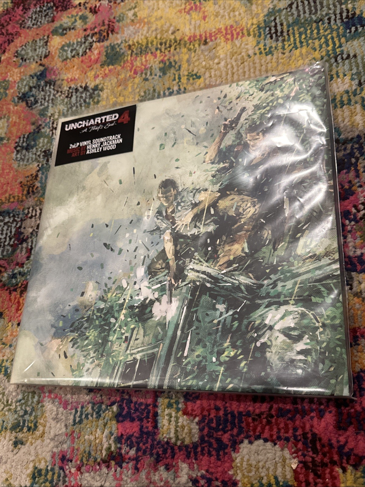 Uncharted 4 Thief’s End LP Vinyl Soundtrack Iam8bit Playstation BRAND NEW