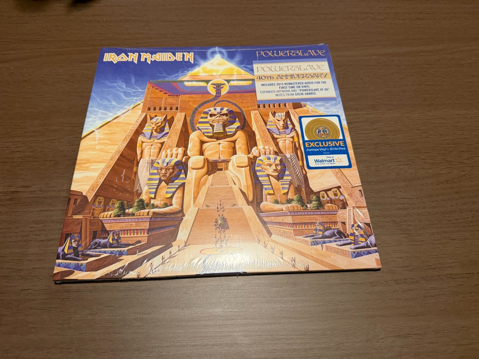 IRON MAIDEN – POWERSLAVE Vinyl Zeotrope 40th Anniversary