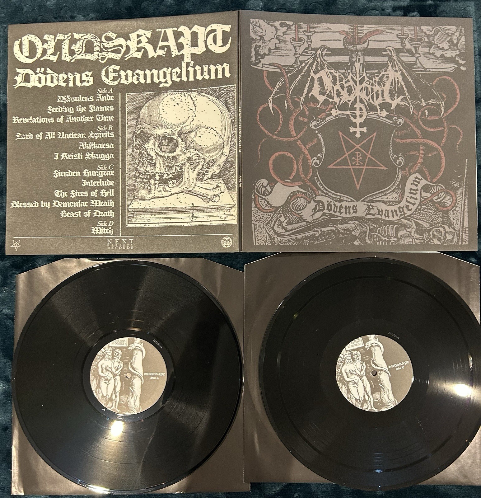 ONDSKAPT Dödens Evangelium 2005 DLP Nifelheim Dissection Arckanum Lifelover