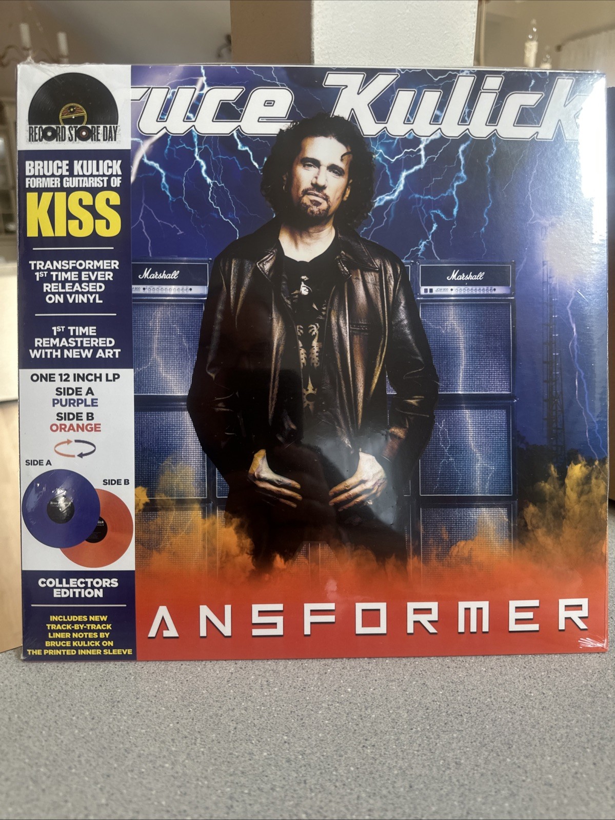 Bruce Kulick Transformer RSD Collecters Edition Remastered Colored Vinyl New