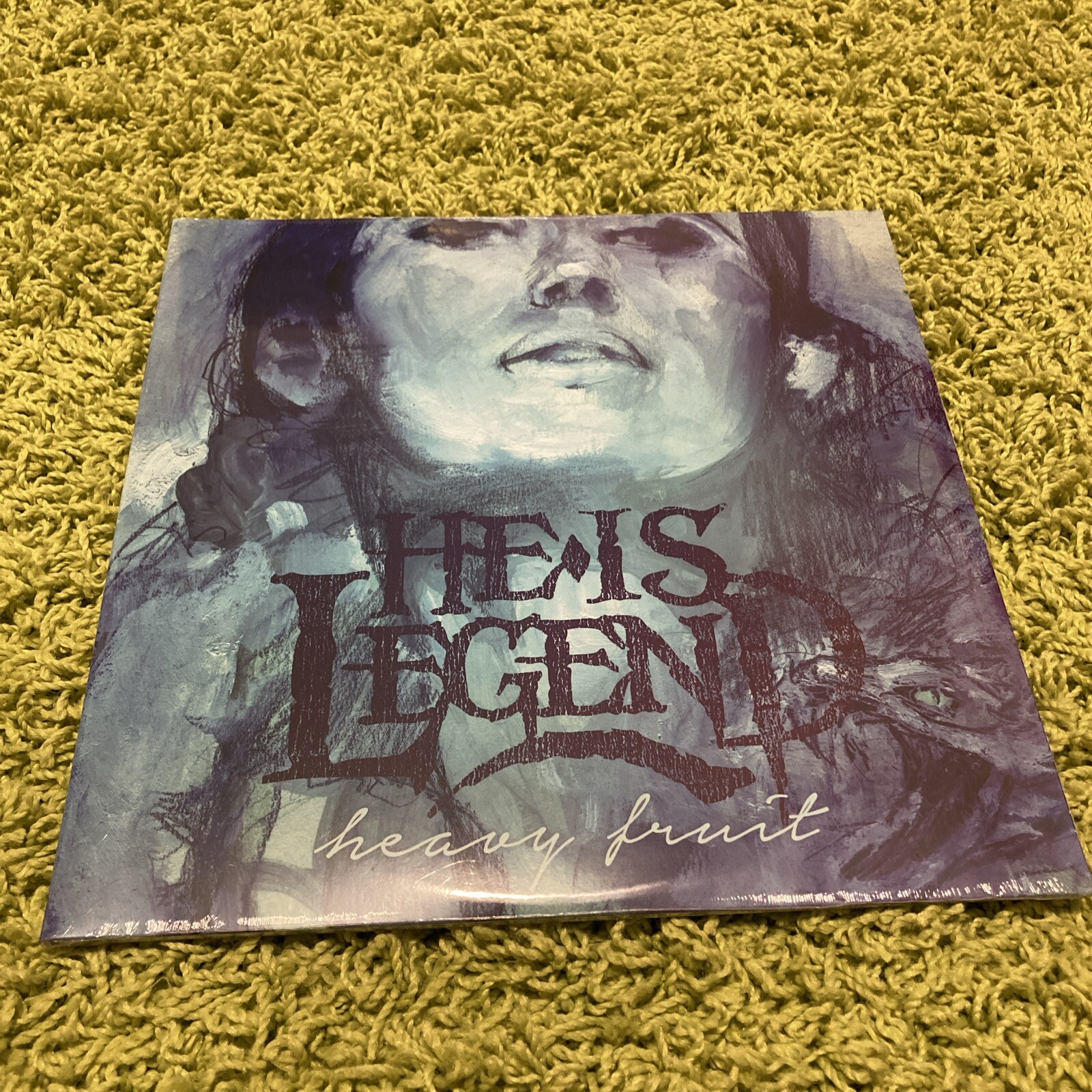 He Is Legend “Heavy Fruit” Double LP 2nd Pressing Aqua & Black Heavy Splatter