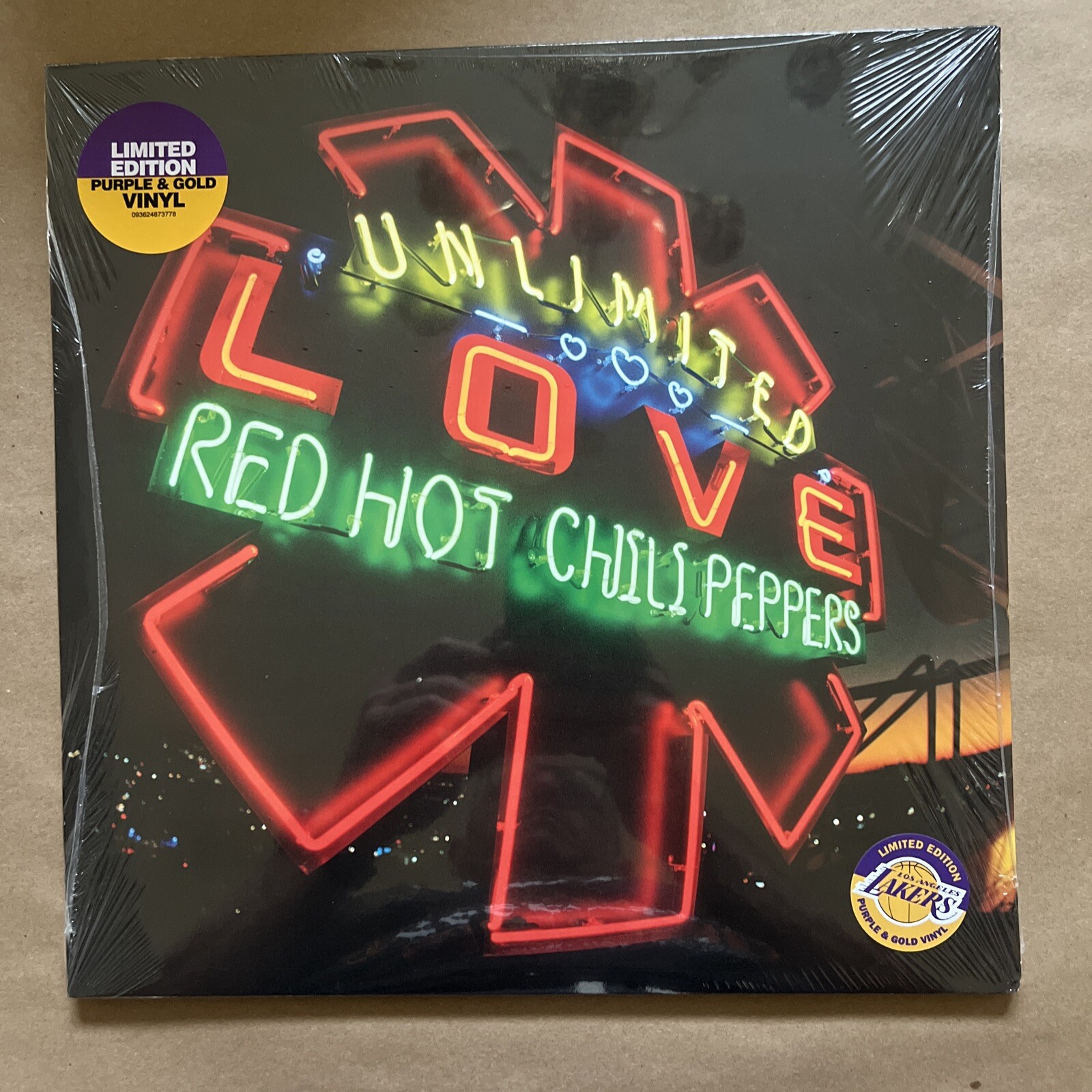 Red Hot Chili Peppers Unlimited Love Purple and Gold Lakers Vinyl Limited New