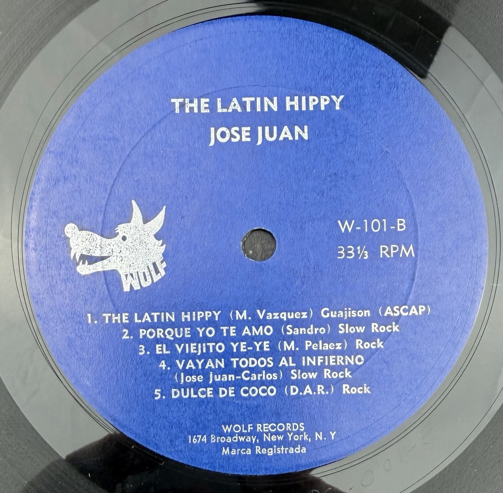 Jose Juan – The Latin Hippy (LP) Pop Rock Mod