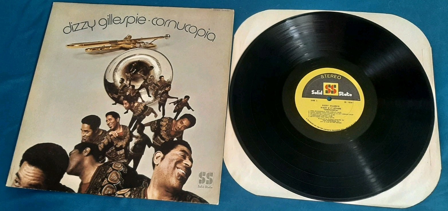 Dizzy Gillespie GF gatefold LP Cornucopia Solid State SS 18061 ex